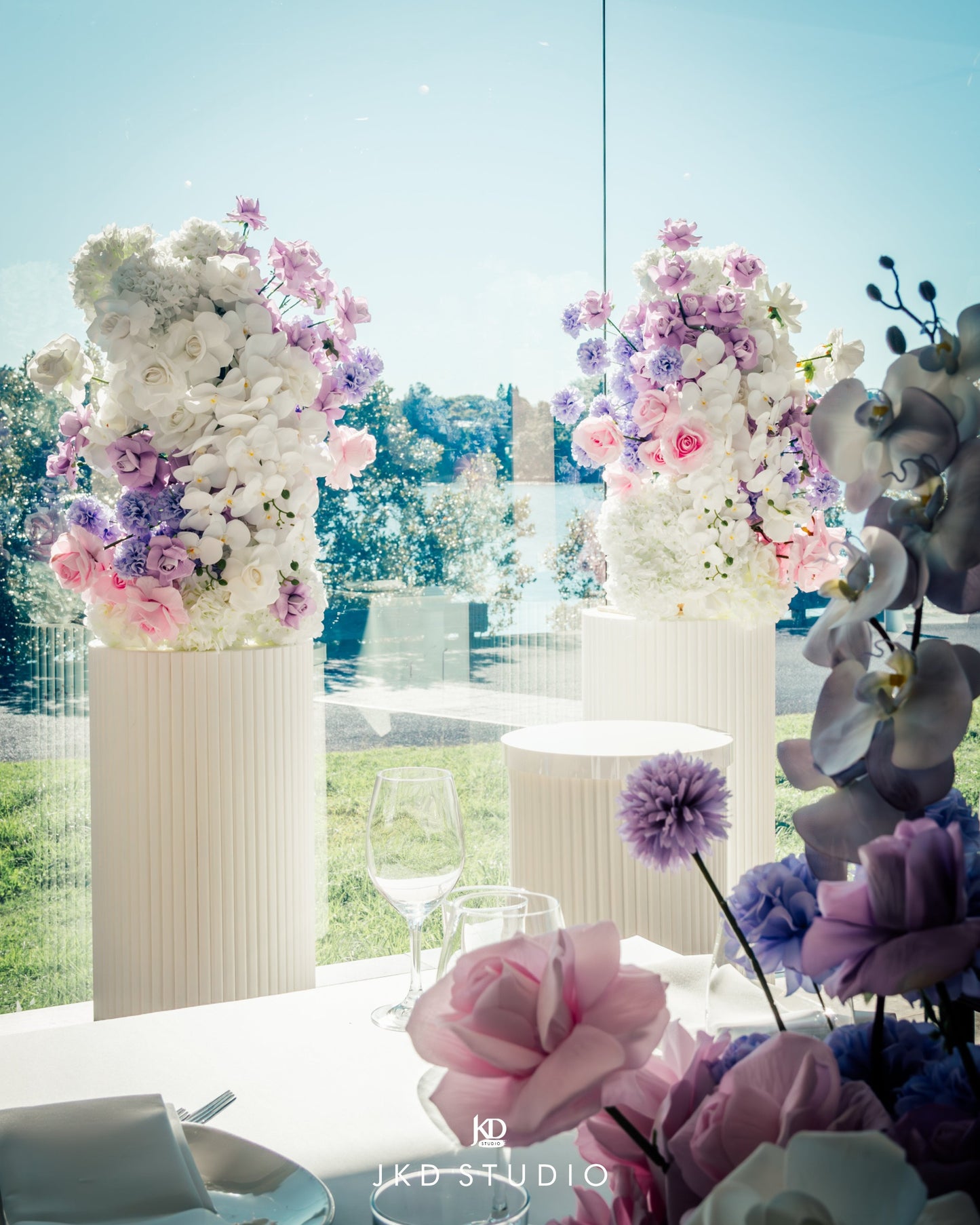 Plinth Flower Towers