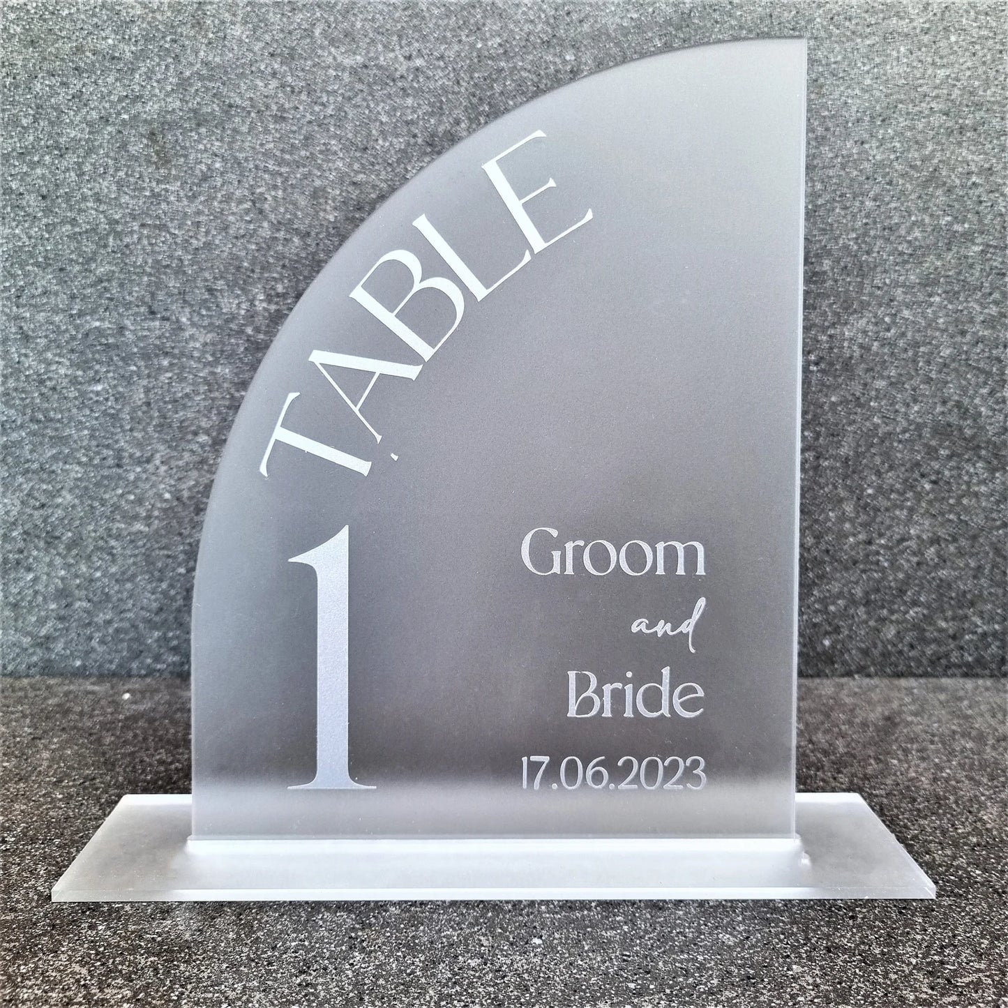 Arch Table Numbers